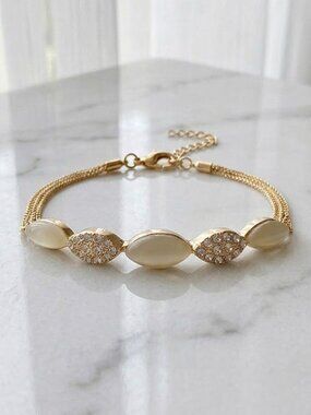 Ladies Rose Gold Bracelet 
